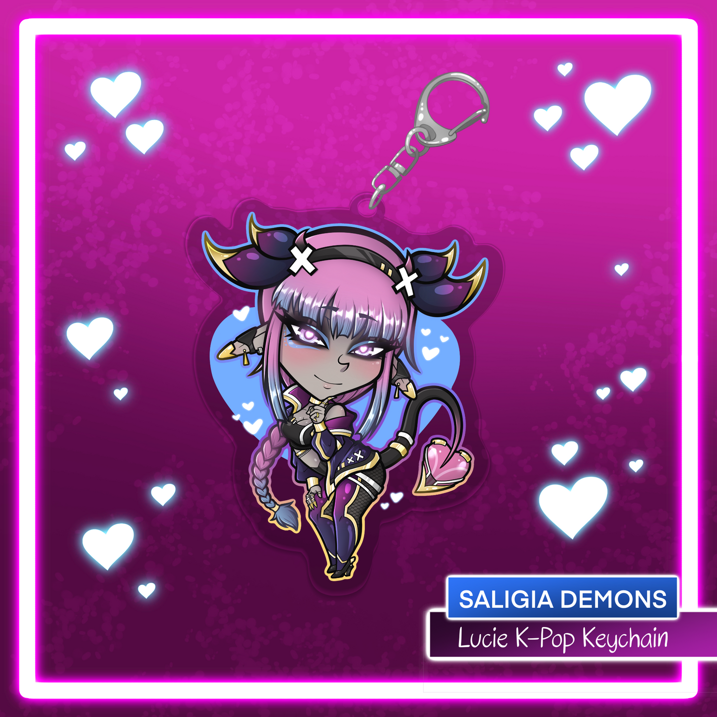 Keychain Lucie K-Pop