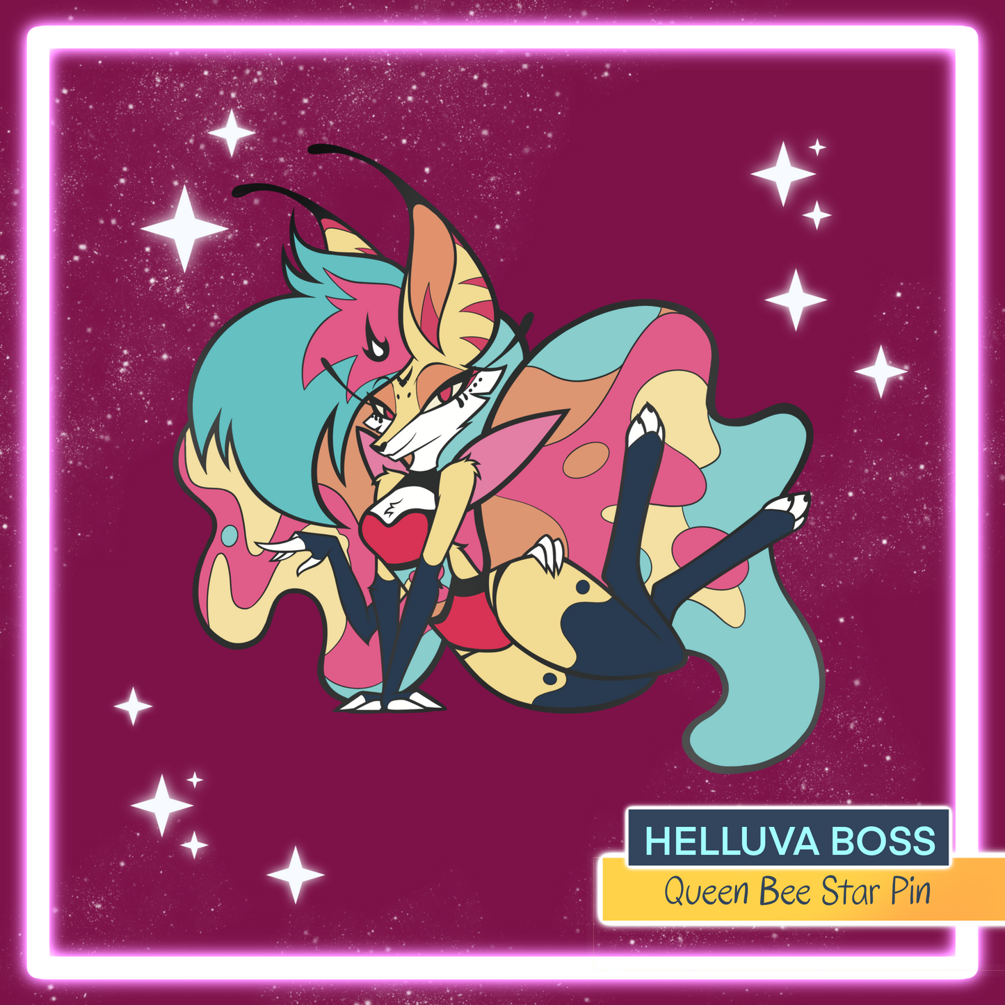 Queen Bee Star Pin
