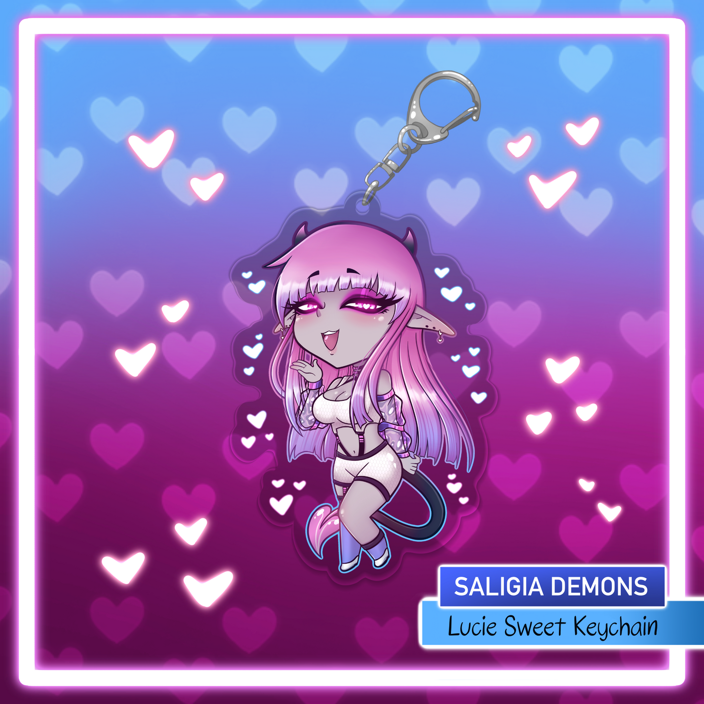 Keychain Lucie Sweet