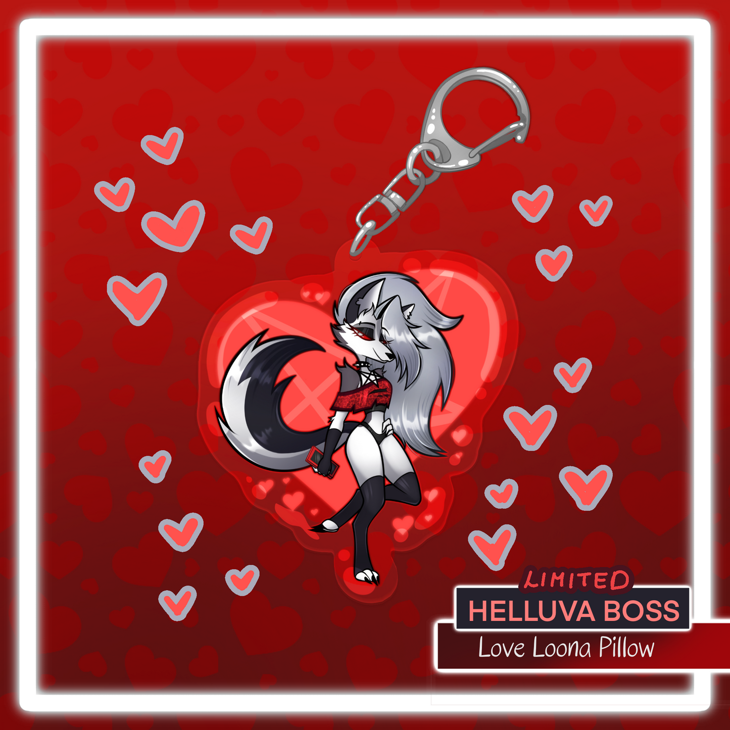 Keychain Loona Heart