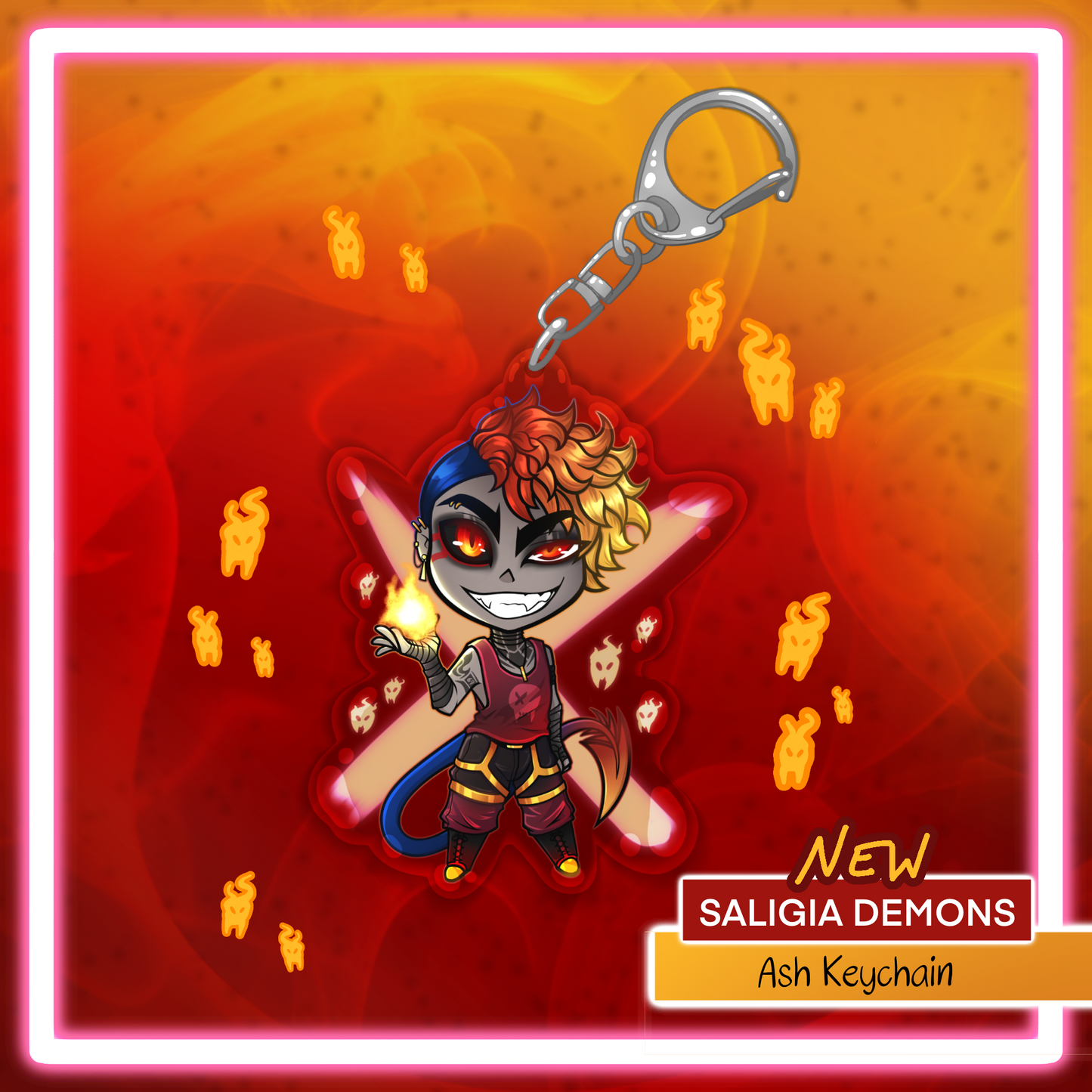 Keychain Ash