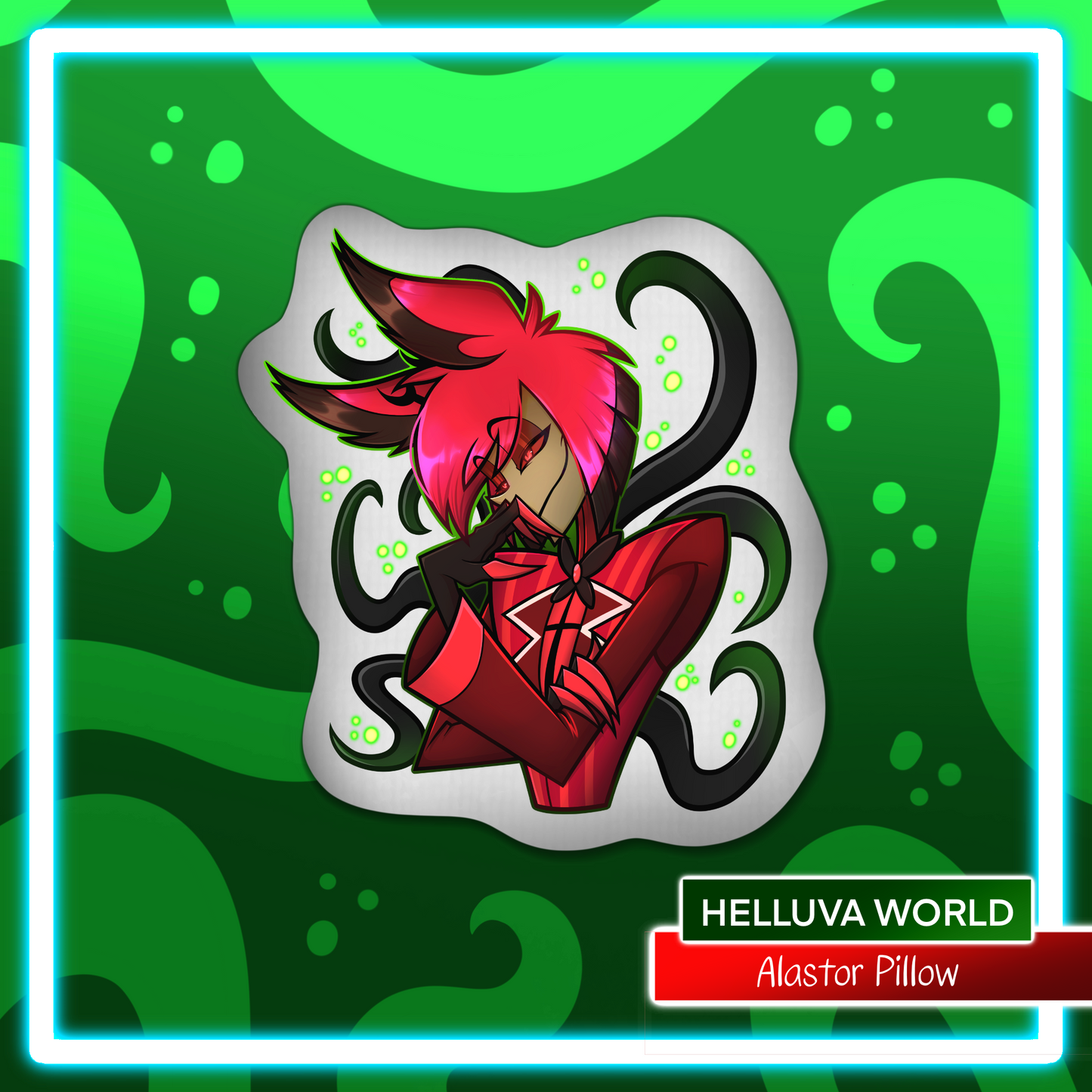 Pillow Alastor Smile (Pre-Order Lieferung am 7.8.2026)