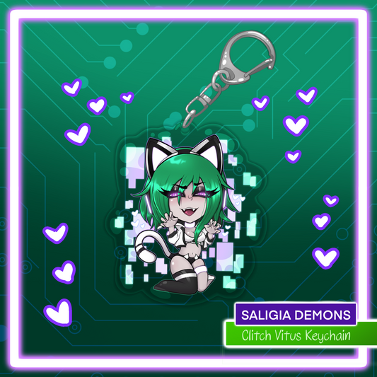 Keychain Glitch Virus